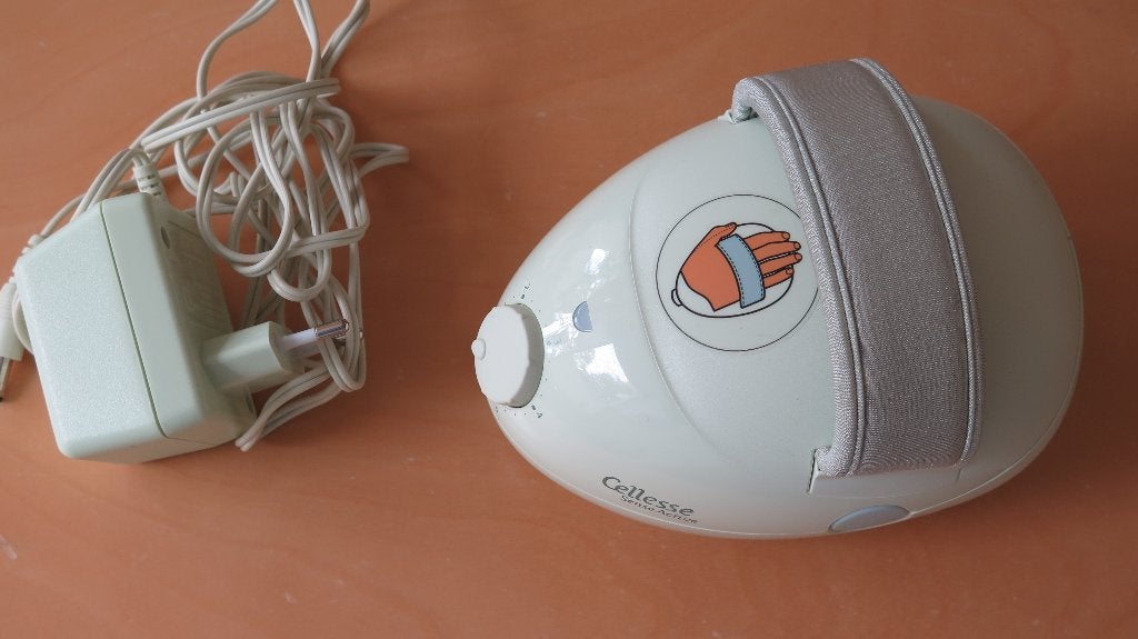Philips Cellesse cellulitis massage systeem, Ophalen of Verzenden, Zo goed als nieuw, Apparaat