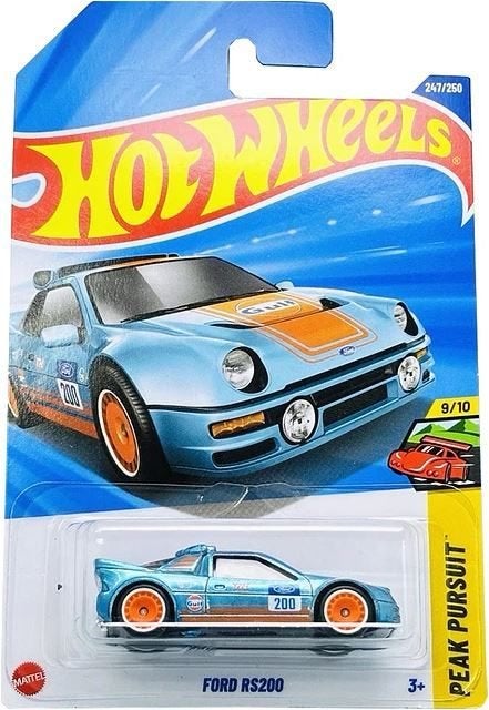 2025 Hot Wheels Ford RS200 Super Treasure Hunt in Protector, Ophalen of Verzenden, Nieuw