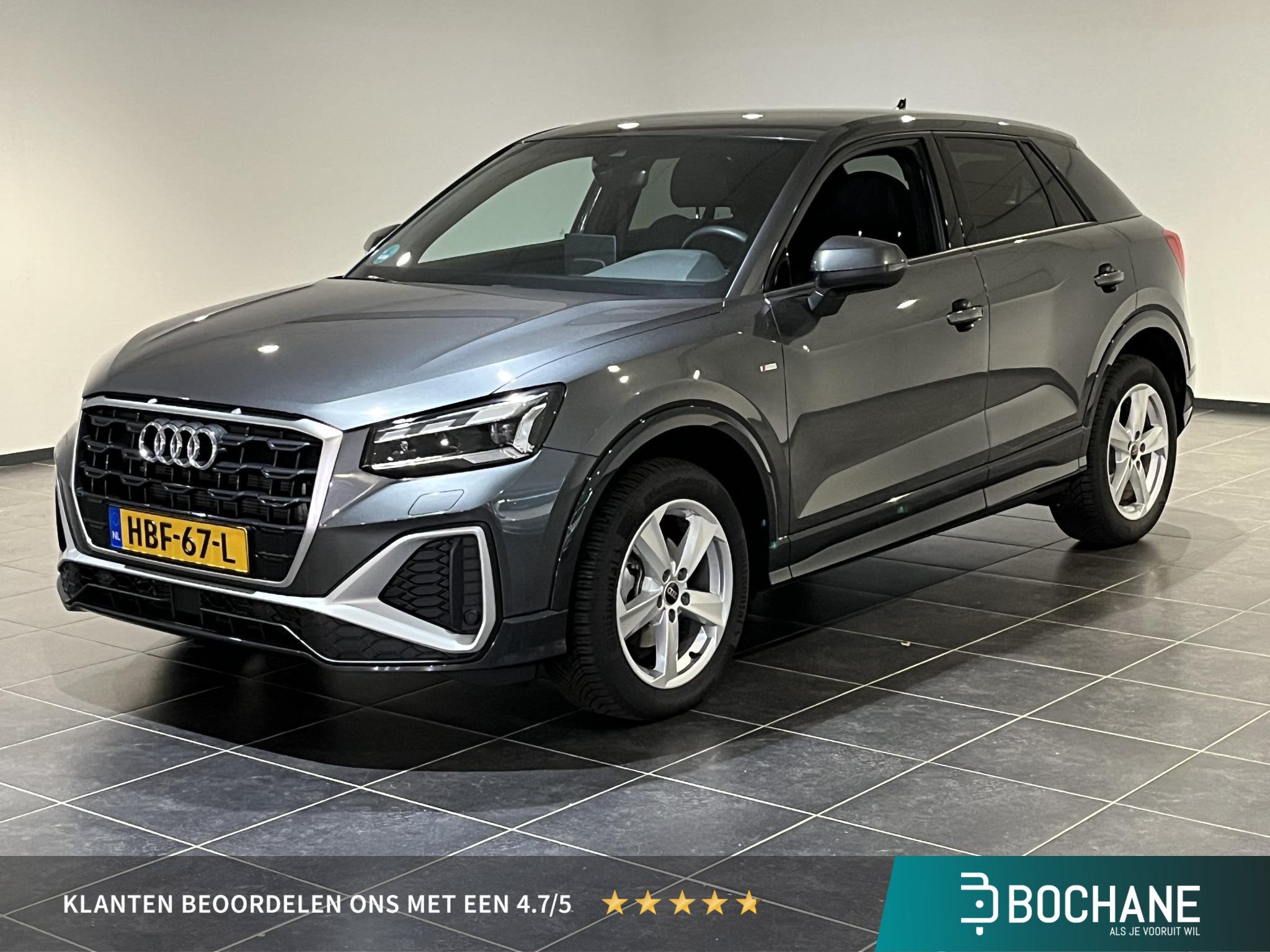 Audi Q2 35 TFSI S Edition | S-Line | Apple Carplay/Android A, Auto's, 4 cilinders, 150 pk, Leder en Stof, Origineel Nederlands