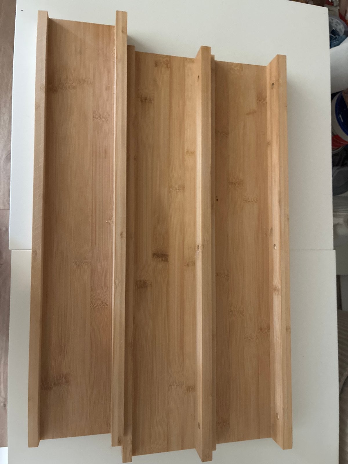 3 IKEA wandplanken van hout, 55 cm, Huis en Inrichting, Woonaccessoires | Wandplanken en Boekenplanken, Ophalen of Verzenden, Gebruikt