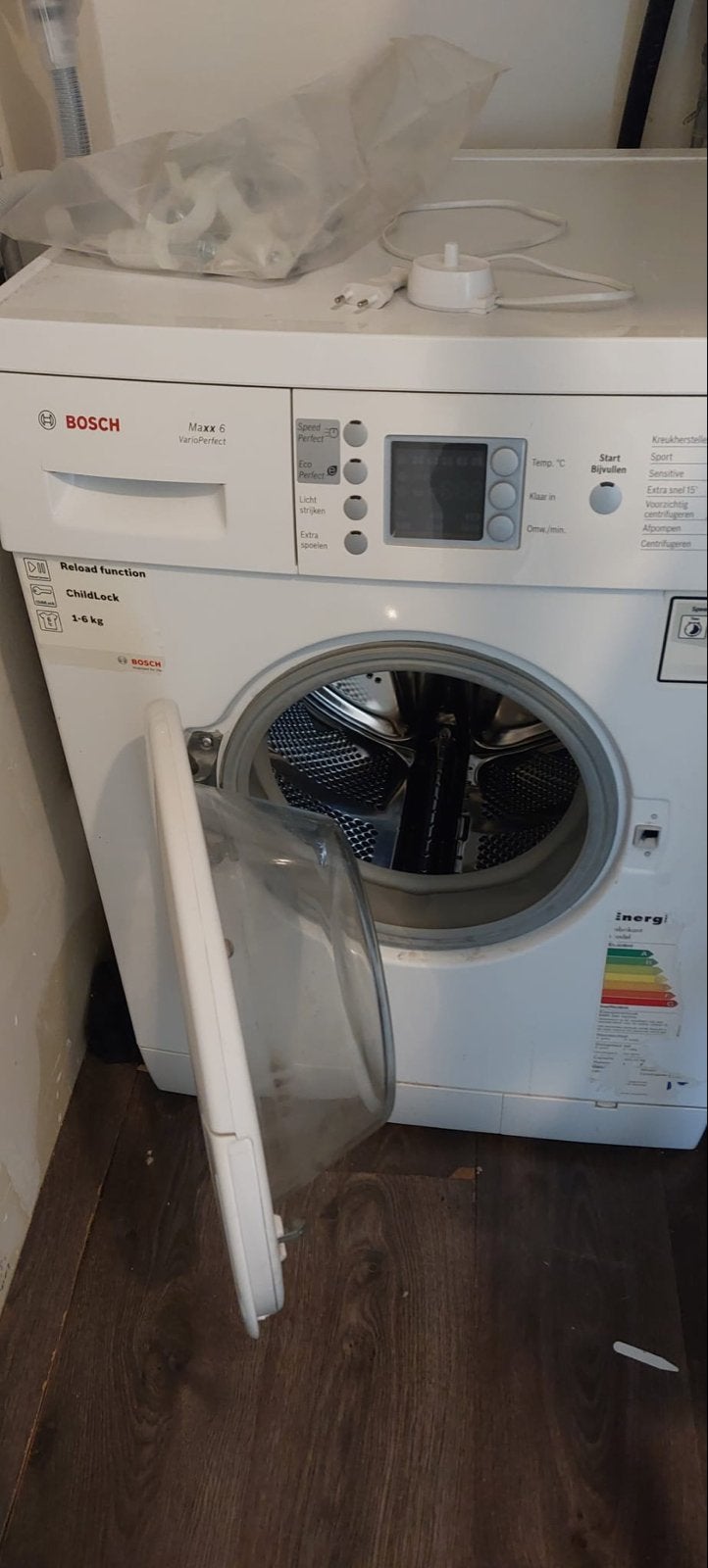 Bosch Maxx Wasmachine, Witgoed en Apparatuur, Wasmachines, Ophalen, 6 tot 8 kg, Gebruikt, 1600 toeren of meer