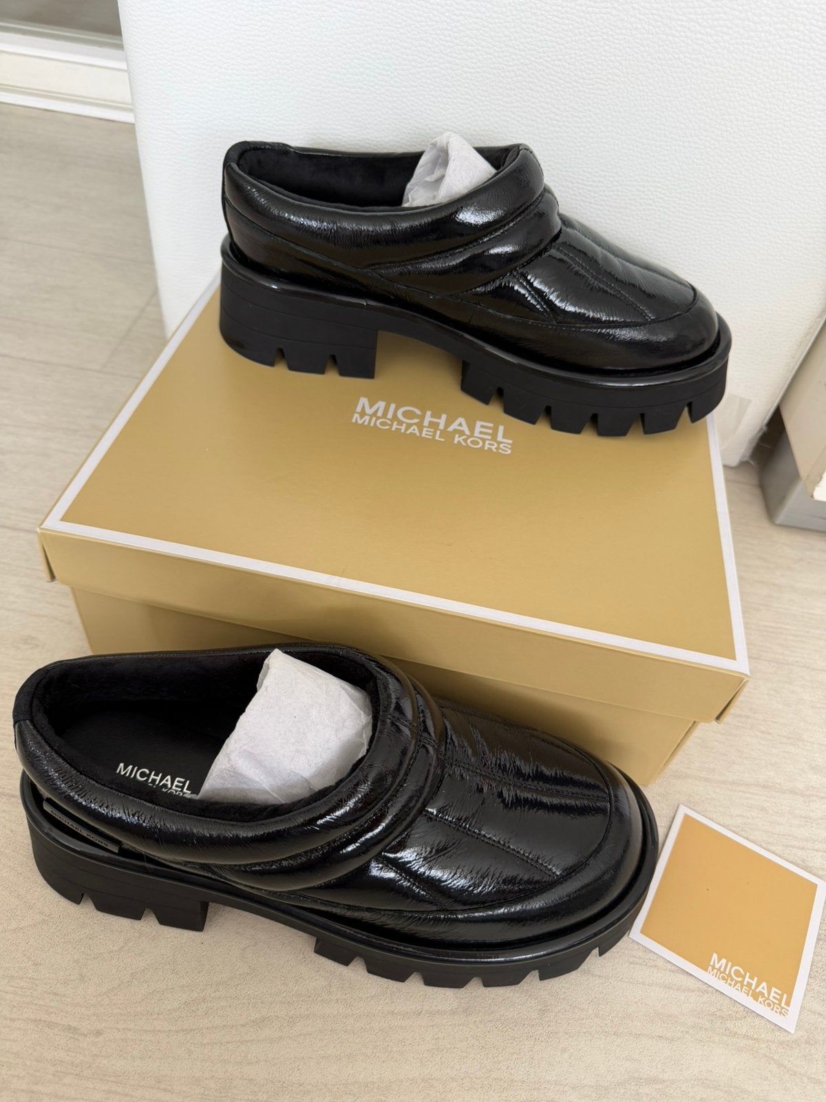 Michael kors klompen muiltjes nieuw maat 40, Zwart, Nieuw, Sandalen of Muiltjes, Ophalen of Verzenden