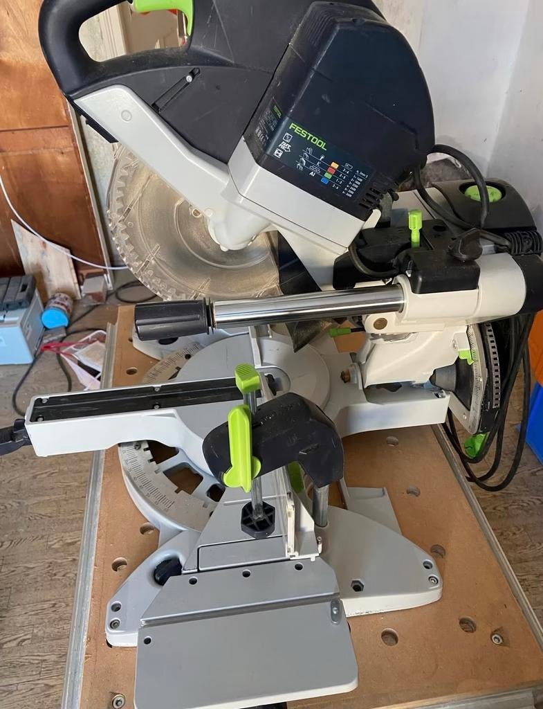 Festool Kapex KS 120 REB Afkortzaag - Topconditie, Doe-het-zelf en Verbouw, Gereedschap | Zaagmachines, 70 mm of meer, Ophalen of Verzenden