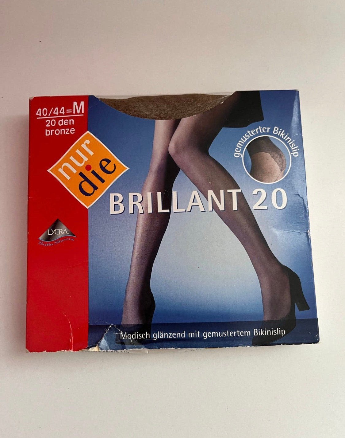 Nur Die Brillant 20 den panty - Maat M (40/44), Ophalen, Zwart, Nieuw, Maat 40/42 (M)