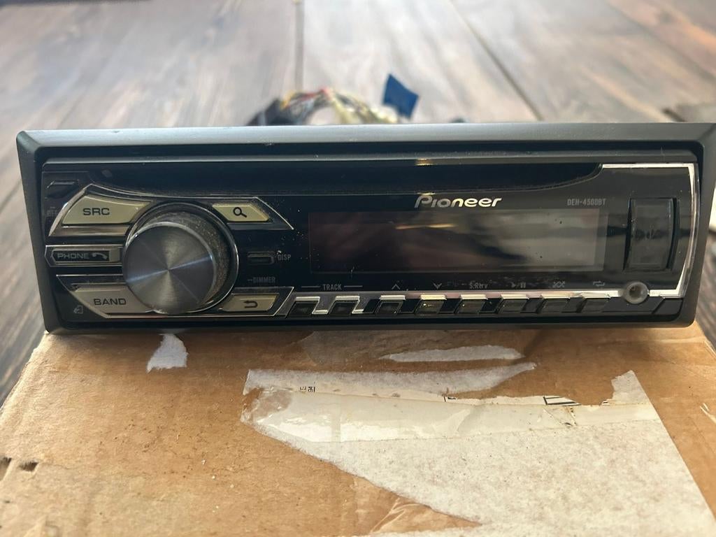 Pioneer auto radio/cd speler met blue tooth DEH 4500 BT, Ophalen of Verzenden