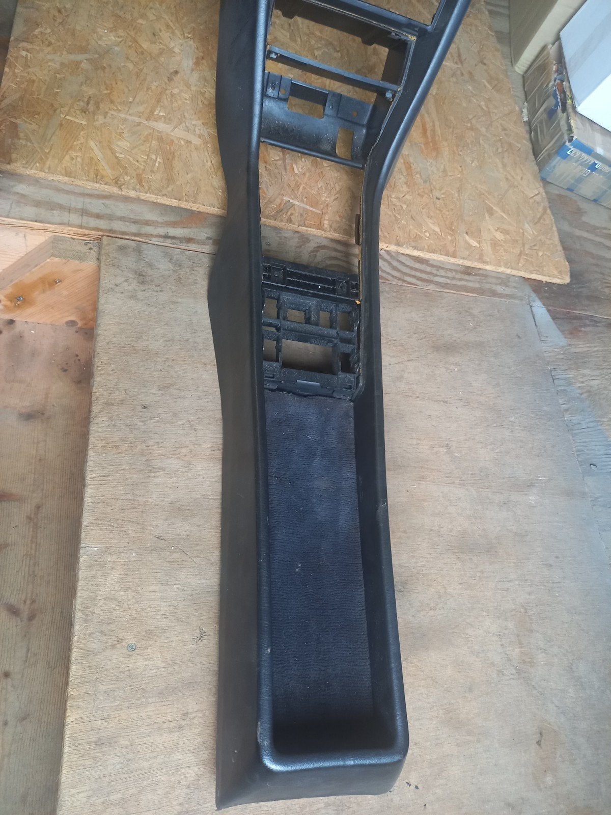 Middenconsole en Deurpanelen  Mercedes W 124 zwart 1986, Ophalen of Verzenden