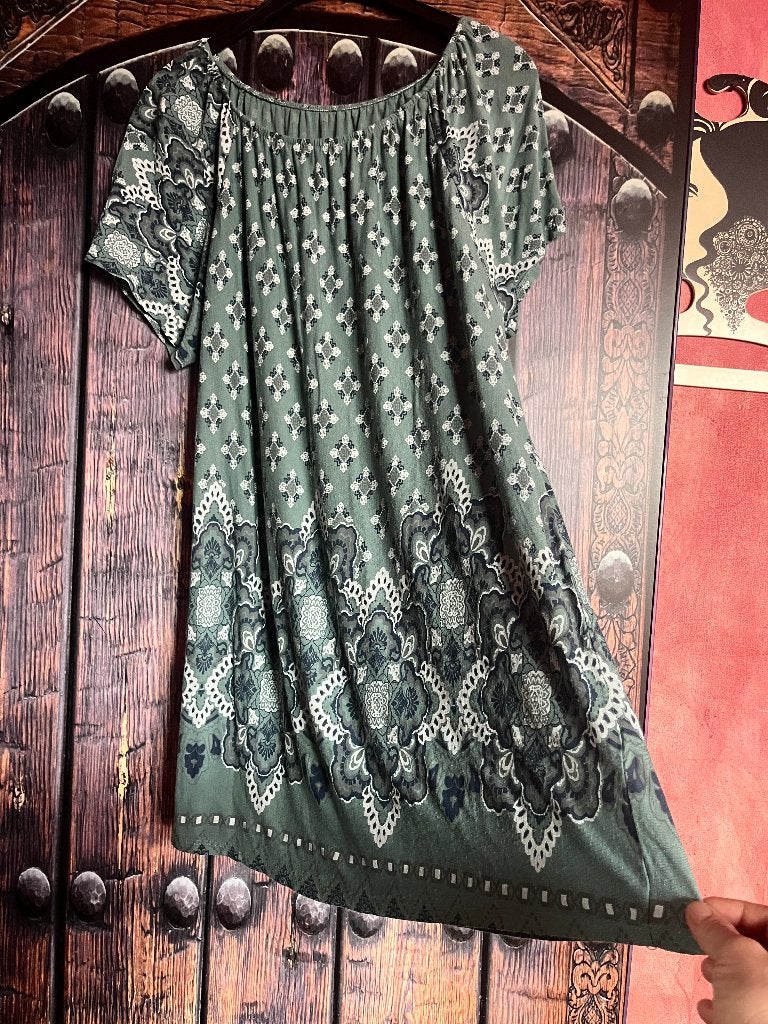 Mooie Ibiza mini jurk maat 42/44 met motieven nu 15,99€, Noidea, Meerkleurig, Maat 42/44 (L), Ophalen of Verzenden