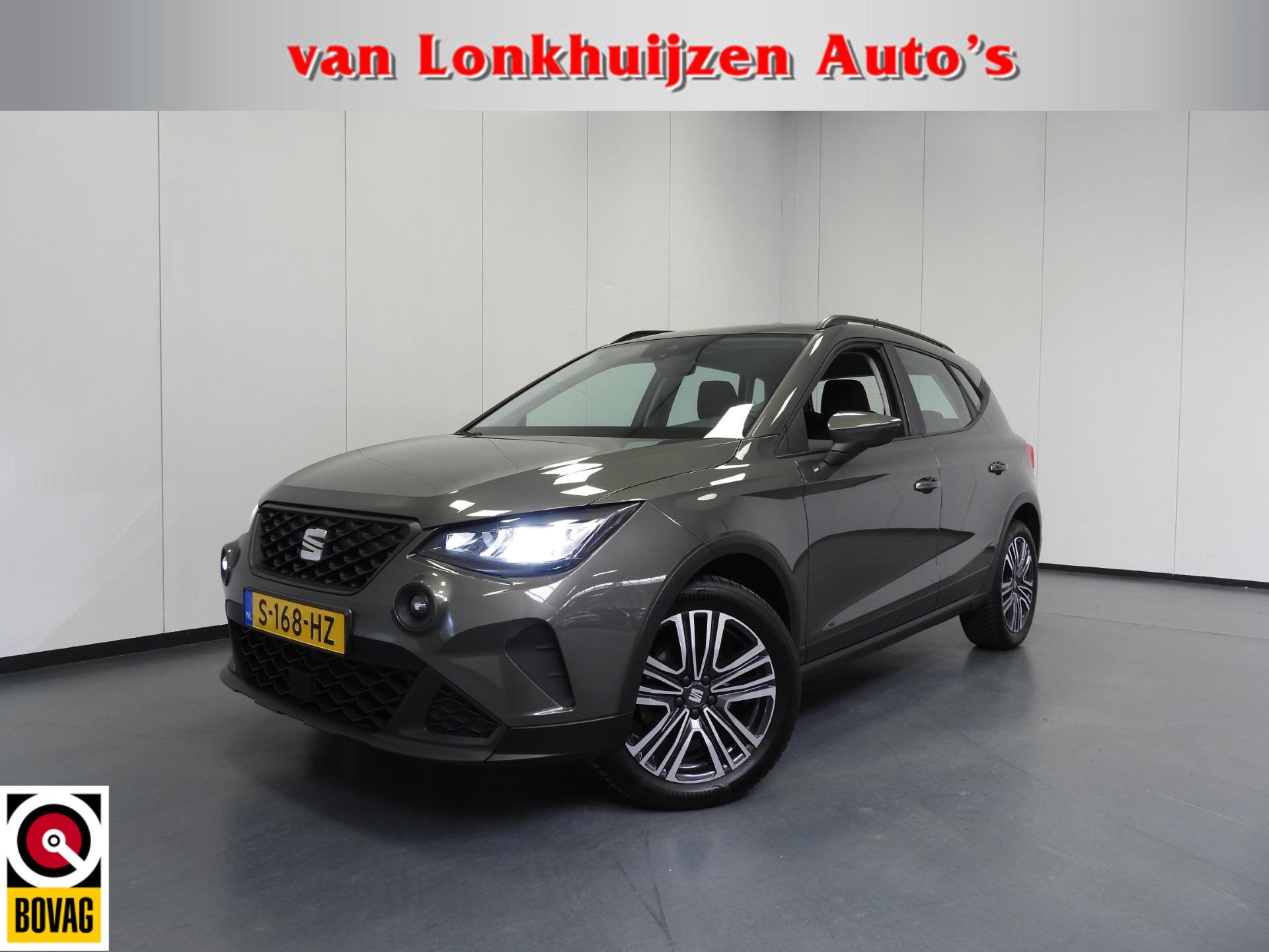 SEAT Arona 1.0 TSI Style NAVI/CLIMA/CRUISE/LED/17"LMV!, Auto's, Voorwielaandrijving, Stof, Gebruikt, 95 pk