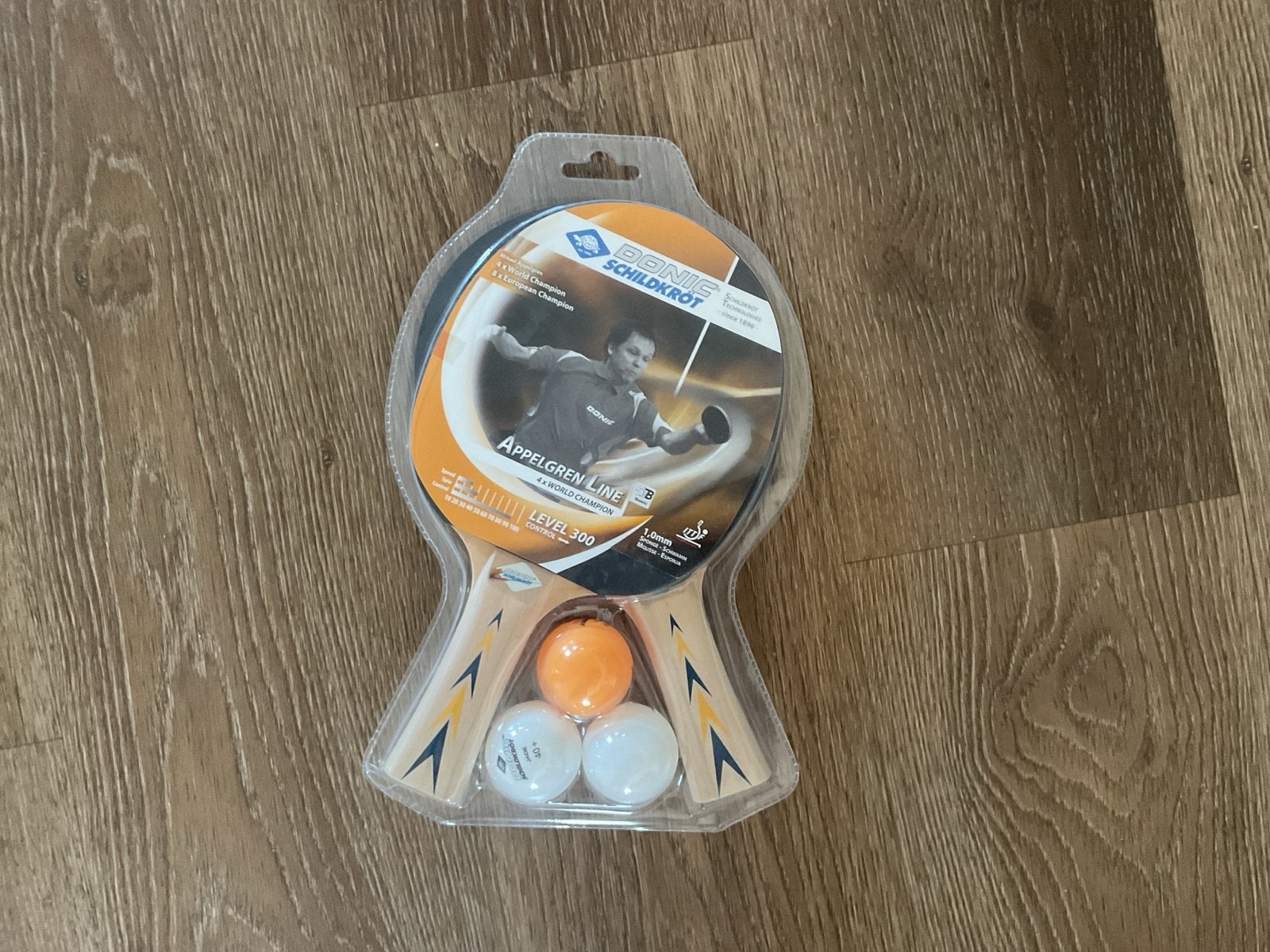Donic Schildkröt Appelgren Line 300 Tafeltennis Set, Ophalen of Verzenden, Nieuw, Net, Batje(s) of Balletje(s)