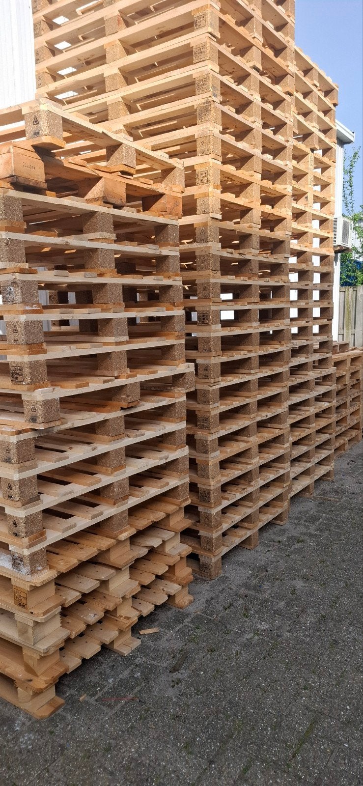 Blokpallets 100x120 cm/pallets 100x120 cm, Ophalen of Verzenden, Hout