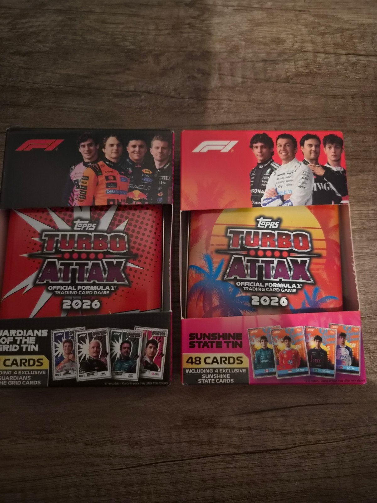 Topps Turbo Attax F1 2026 Trading Card Tins (2 stuks), Verzenden, Nieuw, Meerdere kaarten