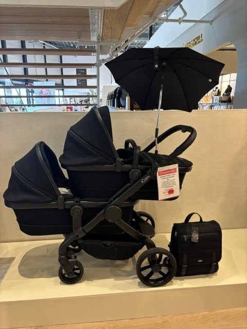 Icandy peach 7 twin essentiel bundel, Ophalen, Zo goed als nieuw, Overige merken, Zonnekap