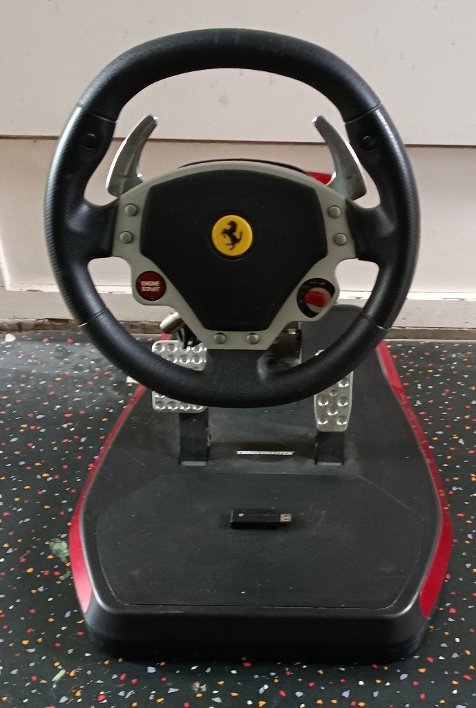 Thrustmaster Wireless GT Cockpit (430 Scuderia Edition), Ophalen, Niet werkend, Stuur of Pedalen, PlayStation 3