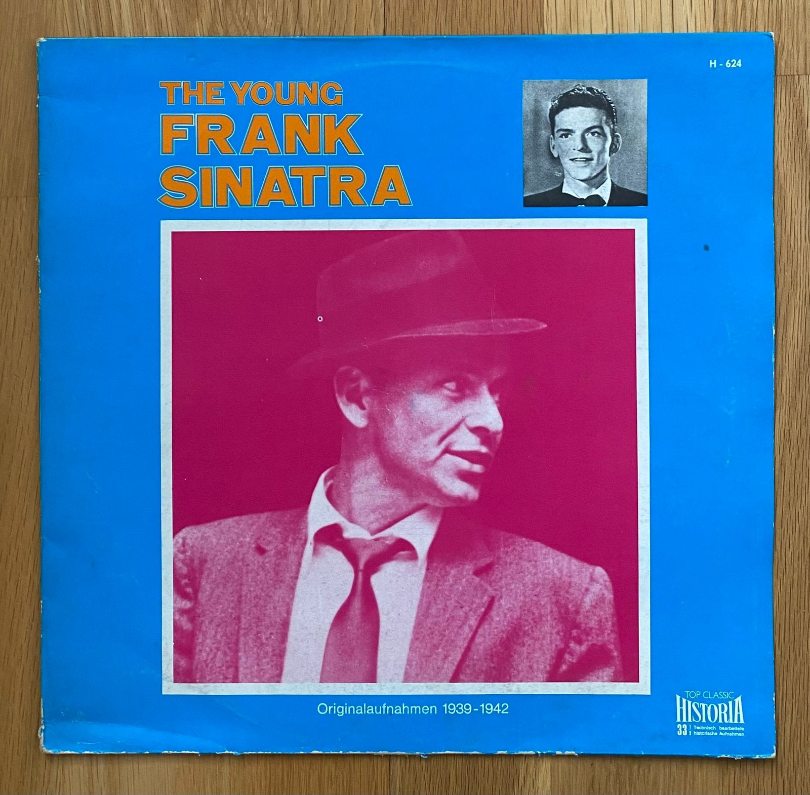 LP FRANK SINATRA - The Young Frank Sinatra 1939-1942 (1970), LP, Gebruikt, Verzenden, Beschermende buitenhoes