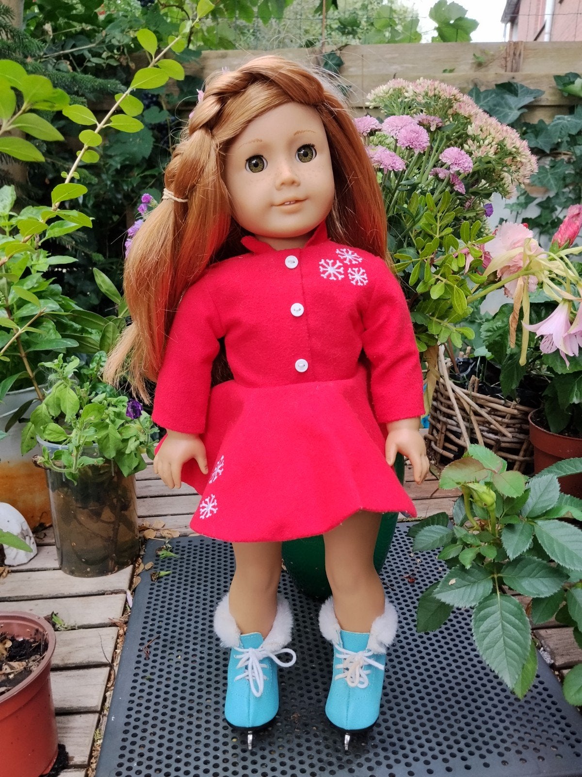 American Girl pop Mia, Girl of the year doll, Ophalen of Verzenden, Zo goed als nieuw, Pop, Levensecht of Reborn