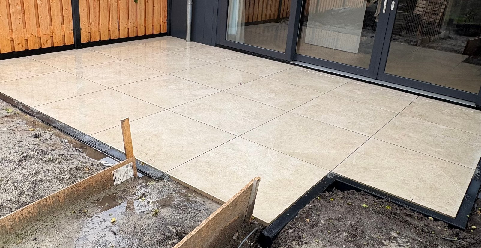 Tegels 90 x 90 - 5 stuks, Ophalen, Keramiek, Nieuw, Minder dan 5 m²