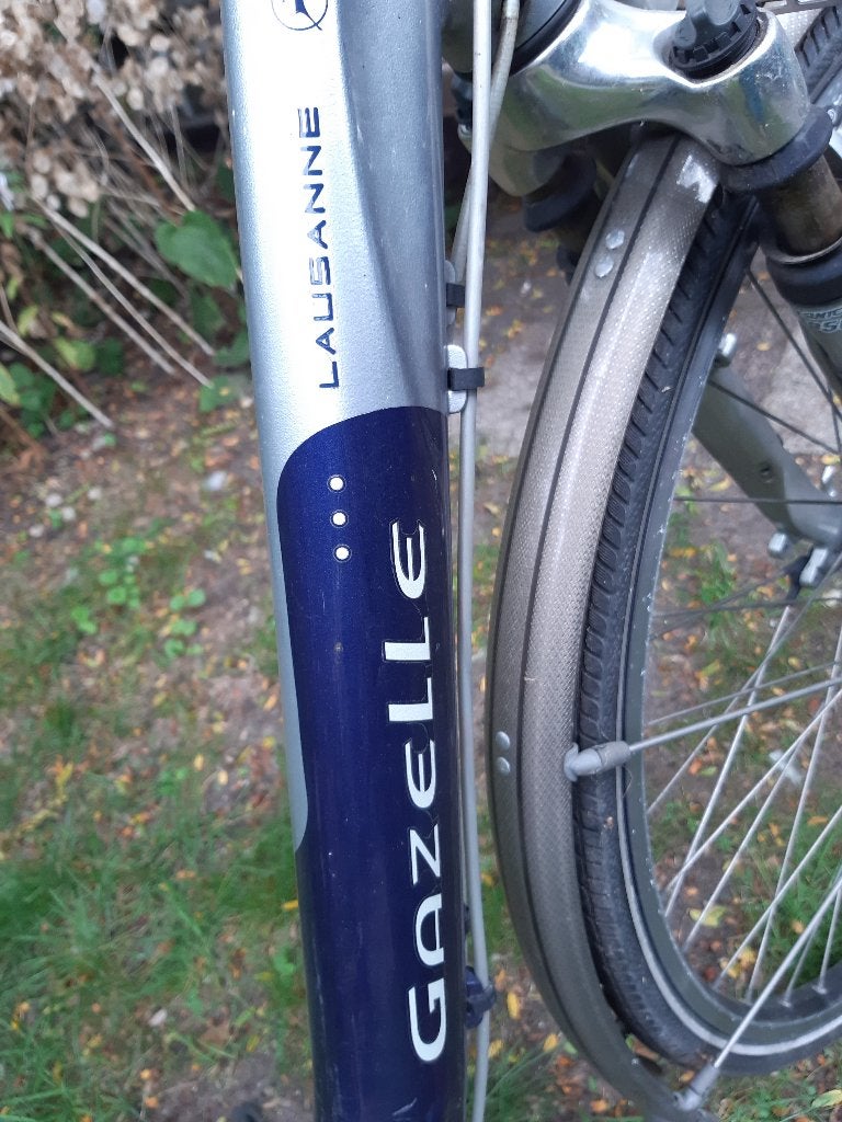 Fiets Gazelle Lausanne Goldline Dames 53 h. 27 versnellingen, Ophalen, Gebruikt, Velgrem, Gazelle