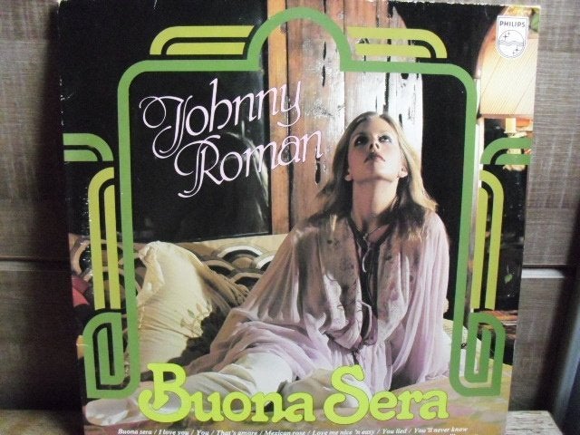 Johnny Roman "Buona Sera" LP, LP, Gebruikt, Pop, Ophalen of Verzenden