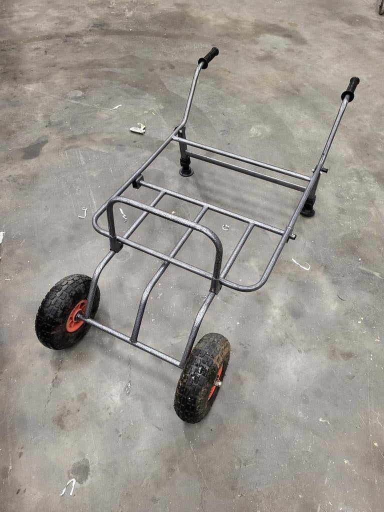 Trolley/viskar met Luchtbanden, Watersport en Boten, Hengelsport | Karpervissen, Ophalen of Verzenden, Gebruikt, Overige typen