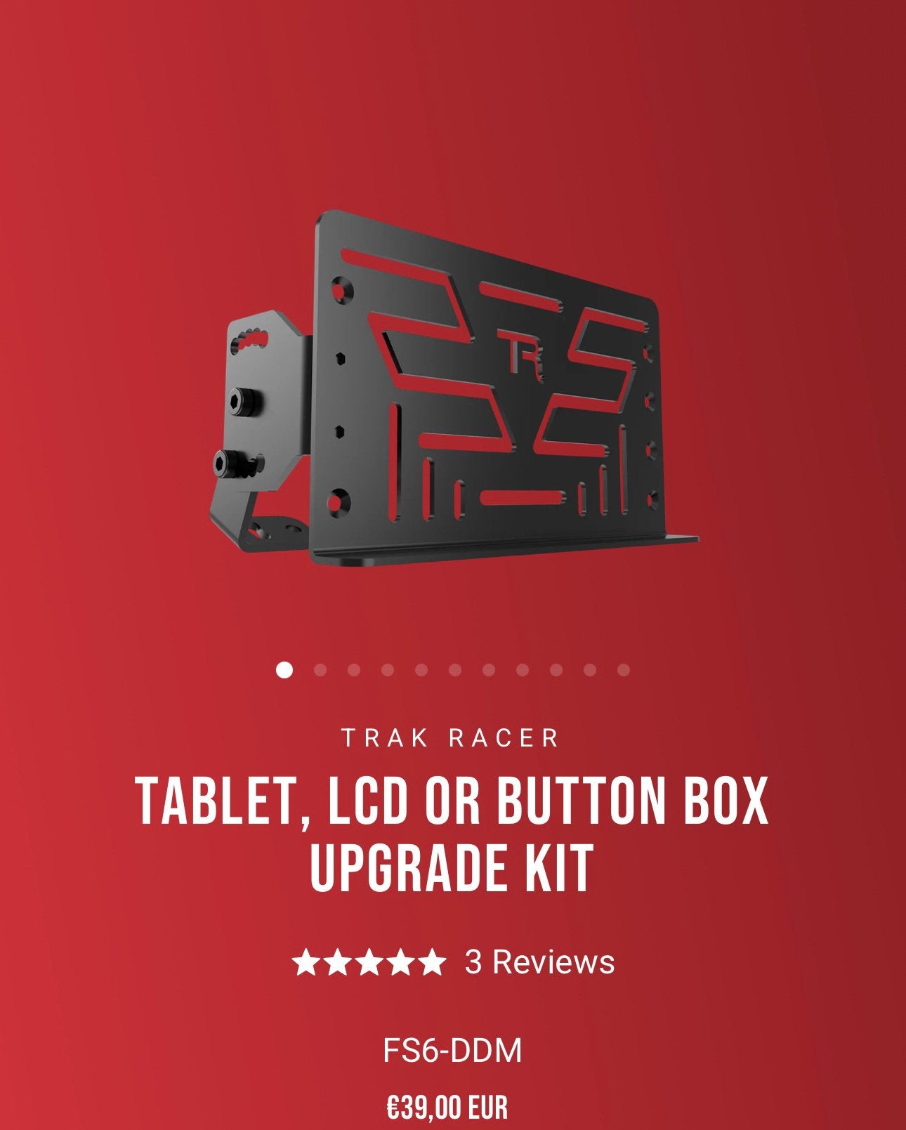 Trakracer tablet/button box houder, Ophalen, Nieuw