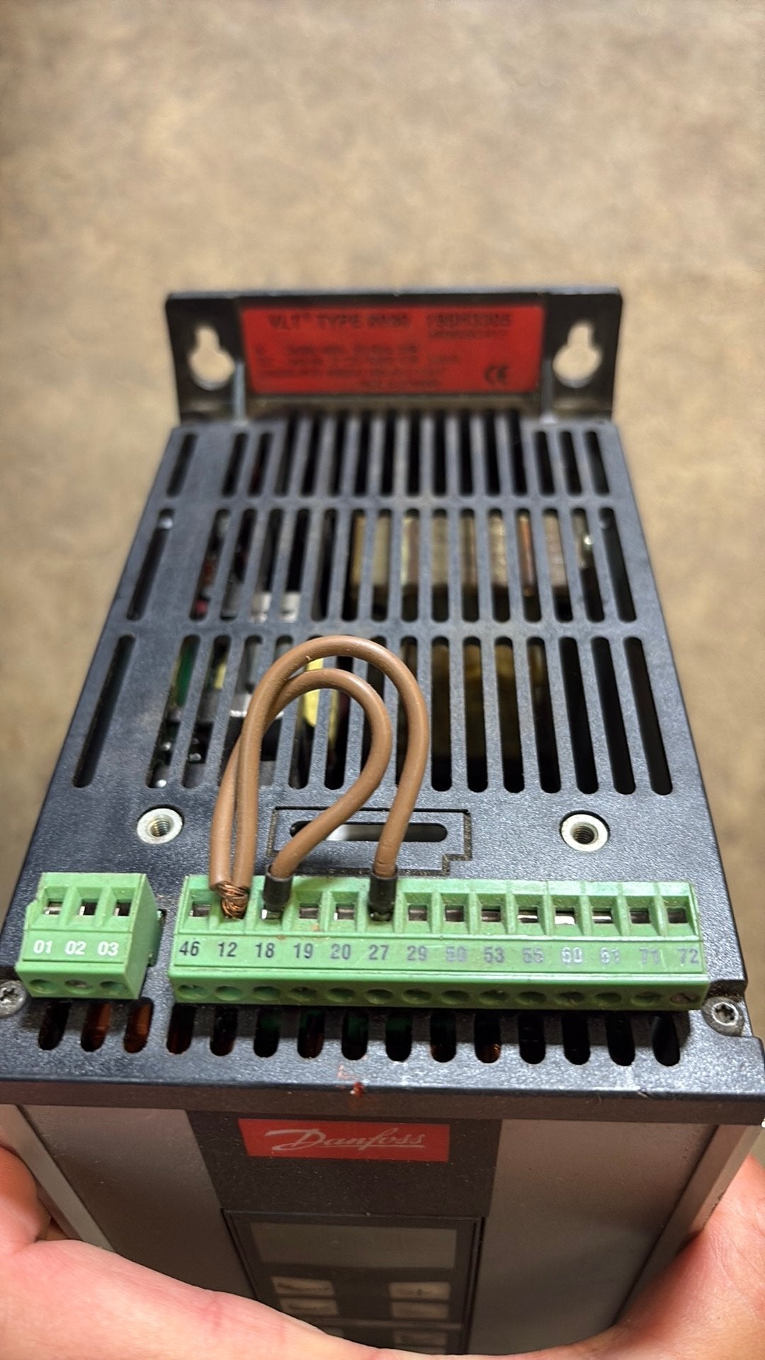 Danfoss VLT 2030 frequentieregelaar (Variable Speed Drive)., Ophalen, Gebruikt, -, -