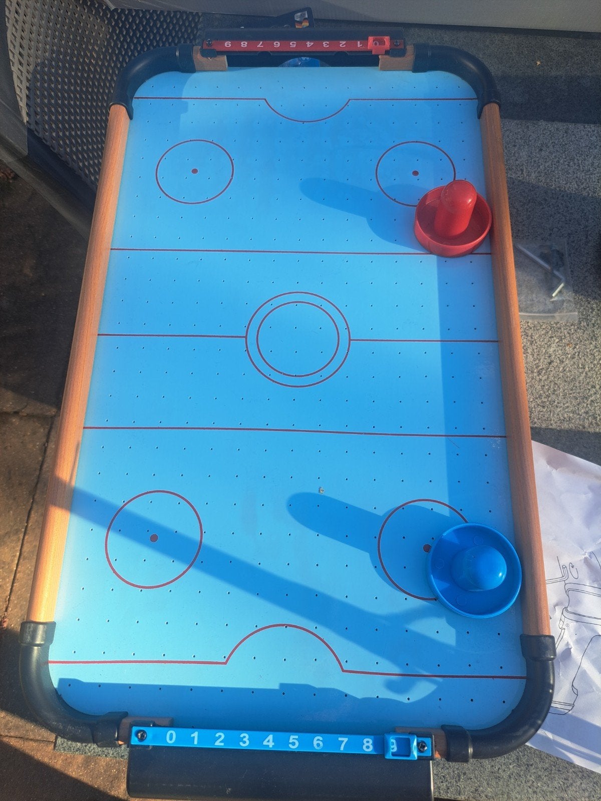 Airhockey tafelspel voor kinderen - Zo goed als nieuw, Ophalen of Verzenden