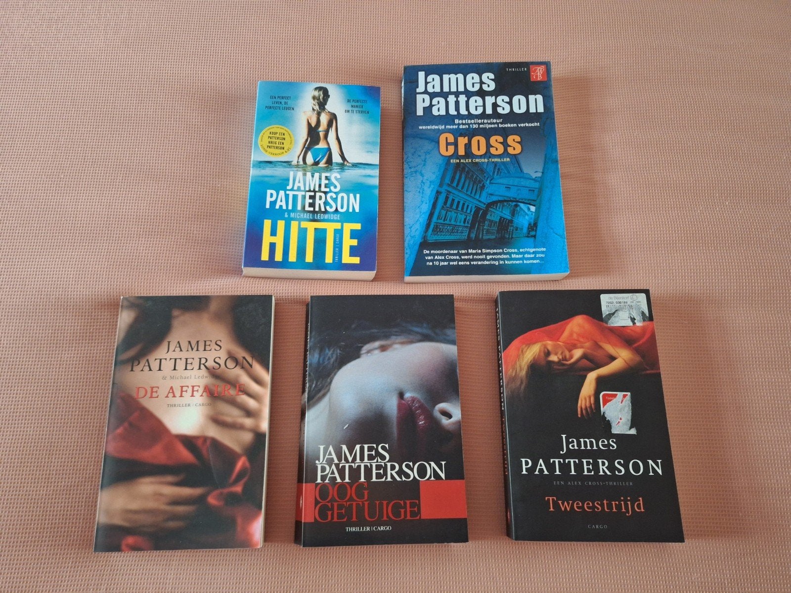 James Patterson 5 boeken thrillers., Ophalen of Verzenden
