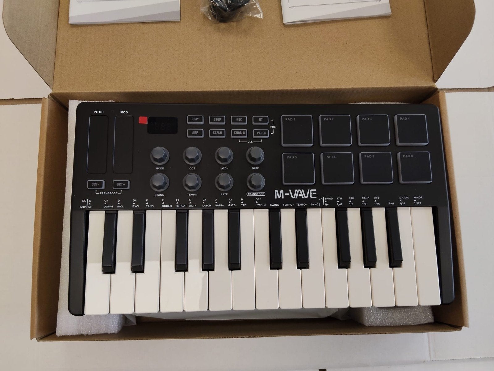 M-VAVE SMK-25 MIDI Controller Keyboard, Muziek en Instrumenten, Midi-apparatuur, Nieuw, Ophalen of Verzenden