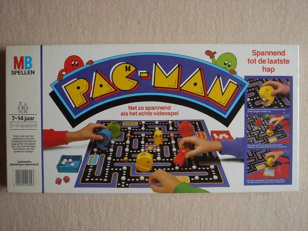 LEUK: Pac-Man - Vintage/Retro spel, Een of twee spelers, Ophalen of Verzenden, Gebruikt, MB