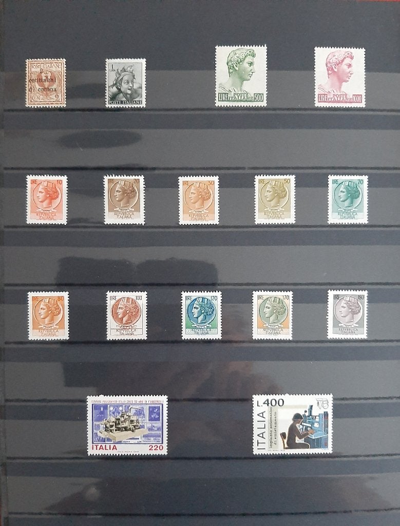 25 Oude klassieke Postzegels Italië Postfris, Ophalen, Postfris
