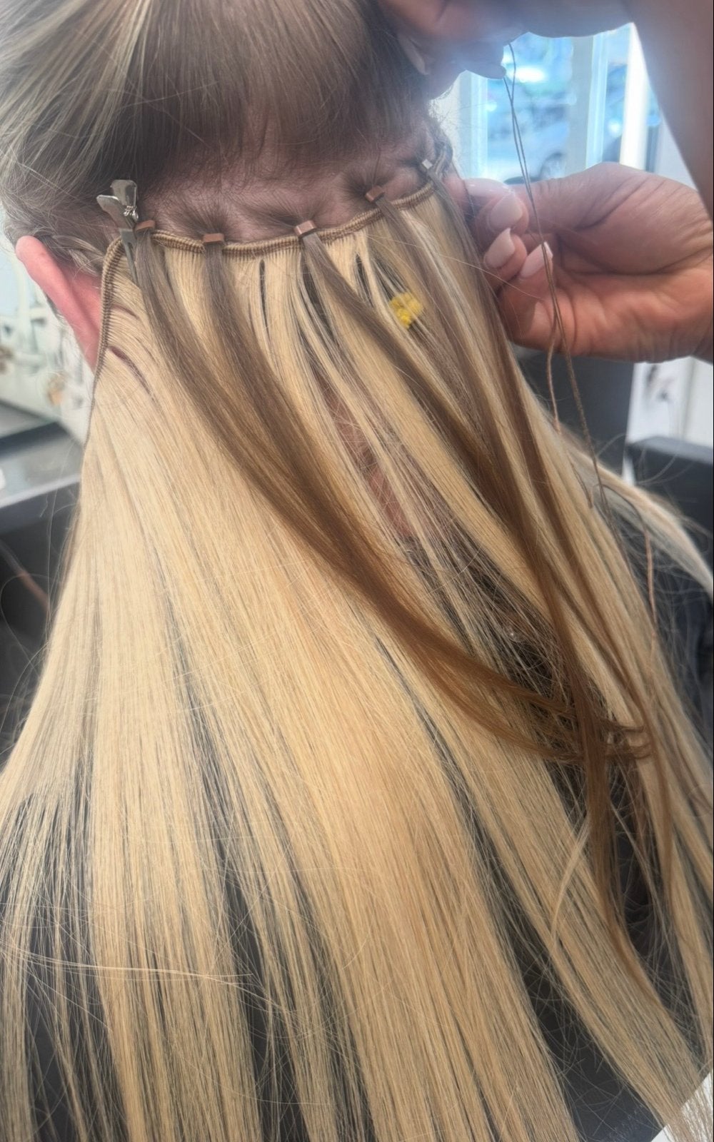 MICRO WEAVE EXTENSIONS - AAN HUIS, Komt aan huis, Hairextensions