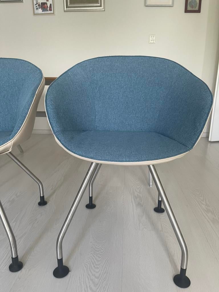 Design stoelen/vier, Ophalen of Verzenden, Zo goed als nieuw, Vier