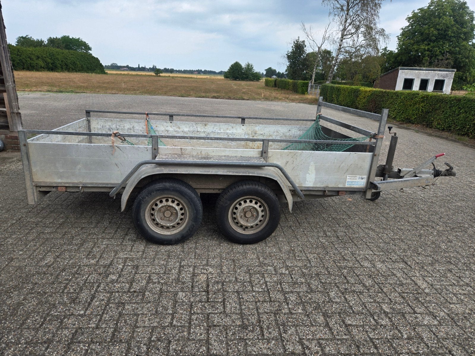 Aanhanger 3 meter bij 1,5 meter - AL-KO KOBER, Ophalen of Verzenden, Gebruikt
