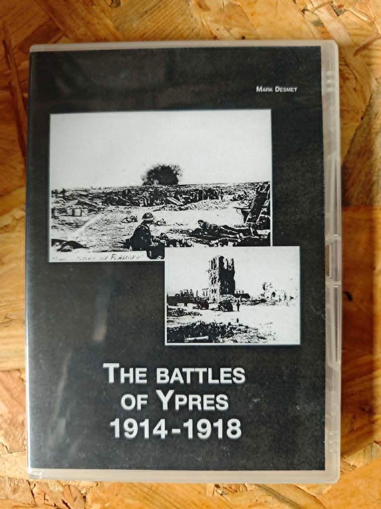 dvd docu The Battle of Ipres, Vanaf 16 jaar, Ophalen of Verzenden, Gebruikt, Oorlog of Misdaad