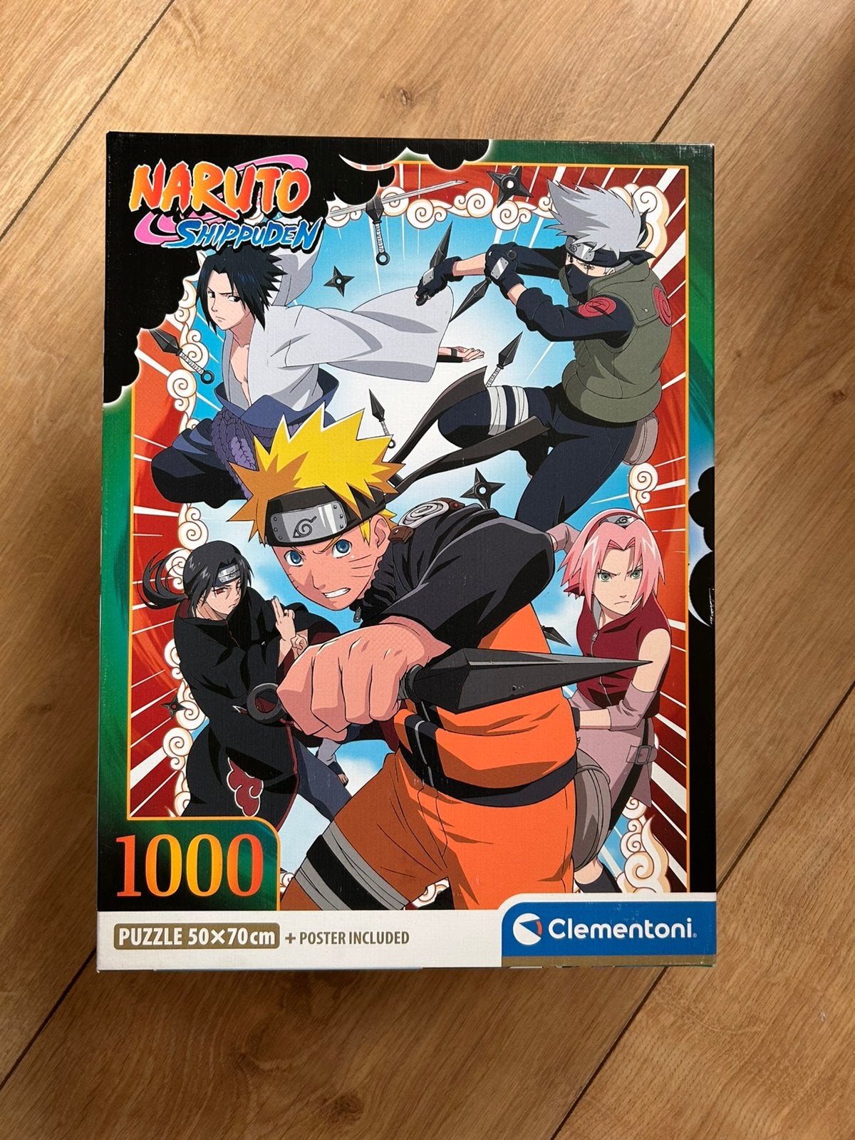 Narruto puzzle 1000 stukjes, Ophalen of Verzenden, Zo goed als nieuw