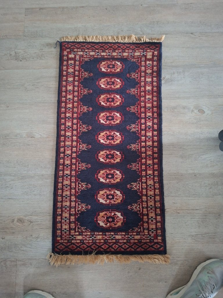 Vintage Perzisch tapijtjes, Ophalen, Gebruikt, 100 tot 150 cm, Vintage