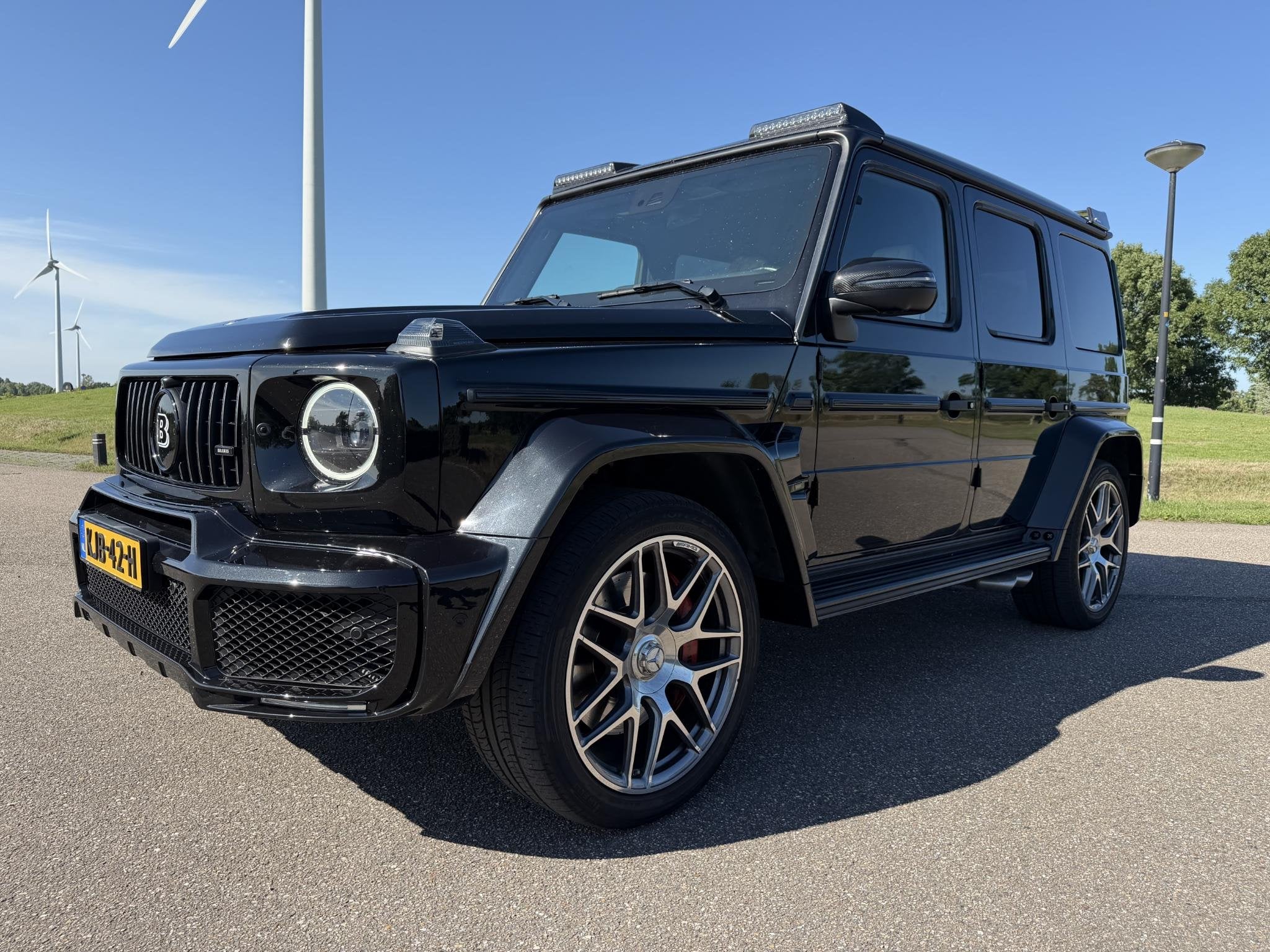 Mercedes-Benz G-klasse 63 Brabus widebody 700 Full Options, Automaat, 700 pk, G-Klasse, Zwart