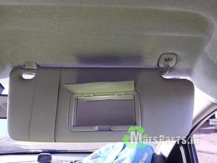 Zonneklep van een Opel Corsa, Gebruikt, -, -, Opel