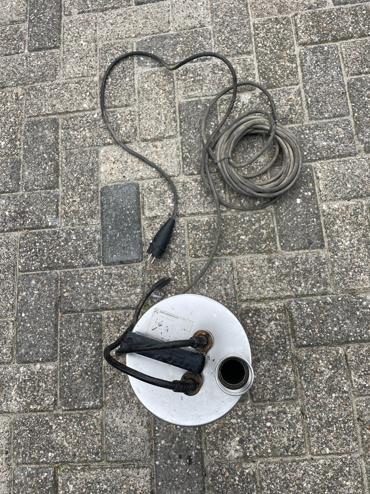 Grundfos Unilift AP12.40 krachtige dompelpomp, Ophalen of Verzenden, Gebruikt, Elektrisch, Dompelpomp