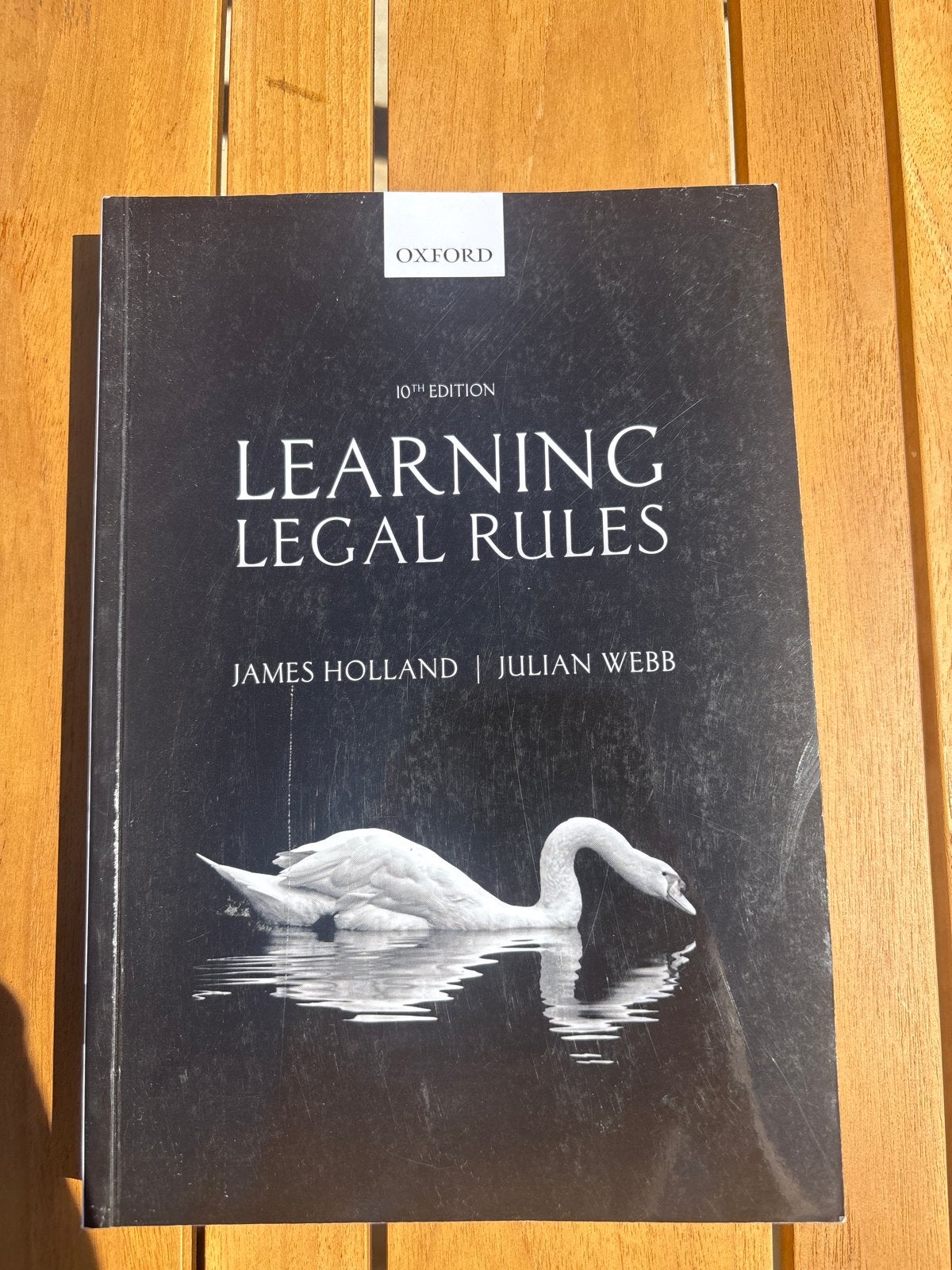 Learning Legal Rules 10e - James Holland & Julian Webb, Ophalen, Alpha, Zo goed als nieuw, WO