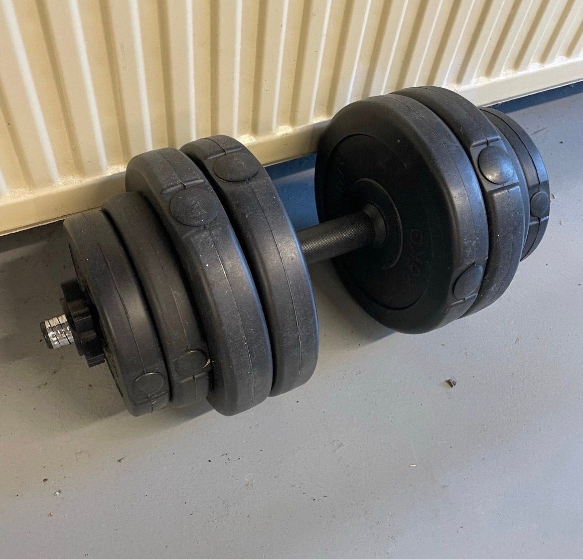 Verstelbare Dumbbell - Ideaal voor Krachttraining Thuis jij, Sport en Fitness, Fitnessmaterialen, Ophalen, Gebruikt, Armen, Dumbbell