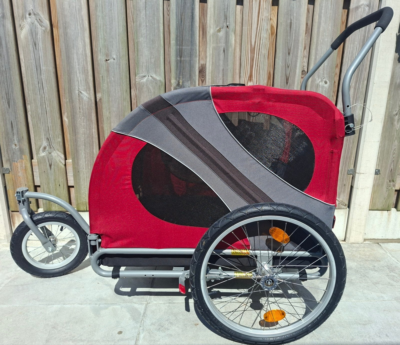 Doggyride Novel 20 fietskar en/of wandelbuggy., Ophalen, Gebruikt, Opvouwbaar, Hondenkar
