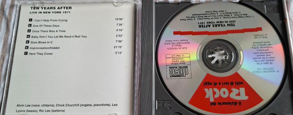 Ten years after - Live broadcasts, Ophalen of Verzenden, Zo goed als nieuw, Poprock