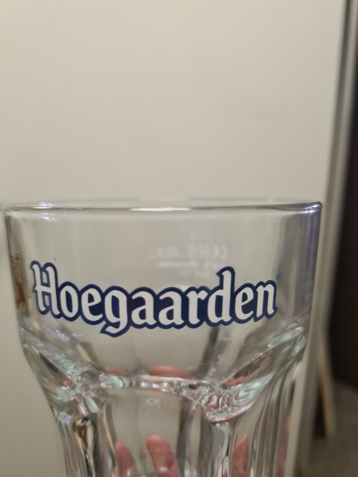 6 Hoegaarden glazen in doos - 25 cl, Ophalen of Verzenden, Nieuw