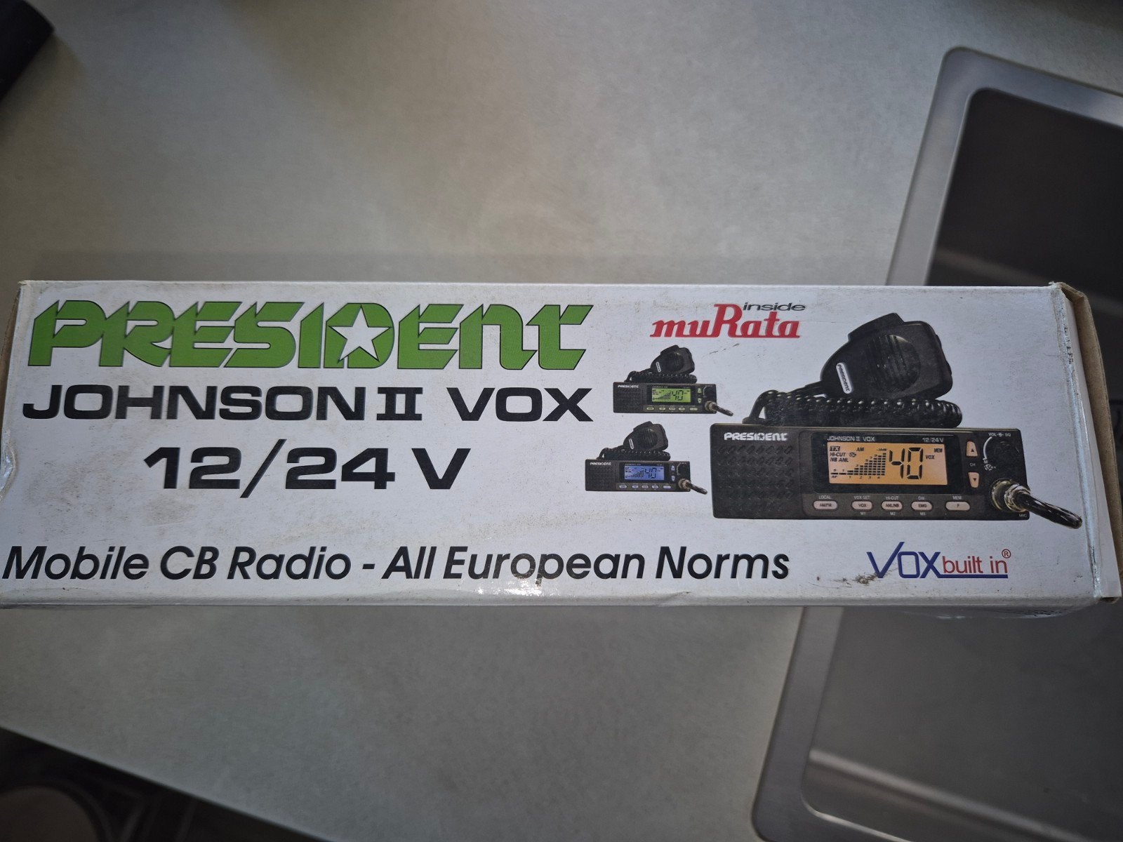 27 Mc President Johnson II, Telecommunicatie, Ophalen of Verzenden, Zo goed als nieuw, Zender en Ontvanger