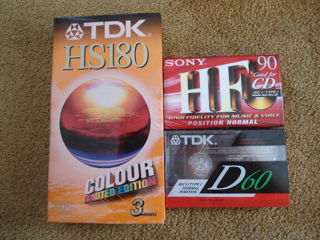 Cassettebandjes TDK en Sony en videoband  TDK Nieuw in folie, 2 t/m 25 bandjes, Overige genres, Ophalen of Verzenden, Nieuw in verpakking