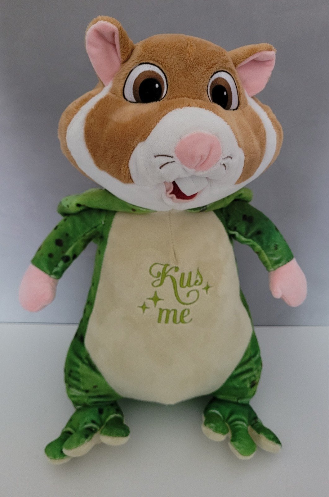 Grote AH hamster XL Efteling kikkerprins 'Kus me', Verzamelen, Albert Heijn, Ophalen of Verzenden
