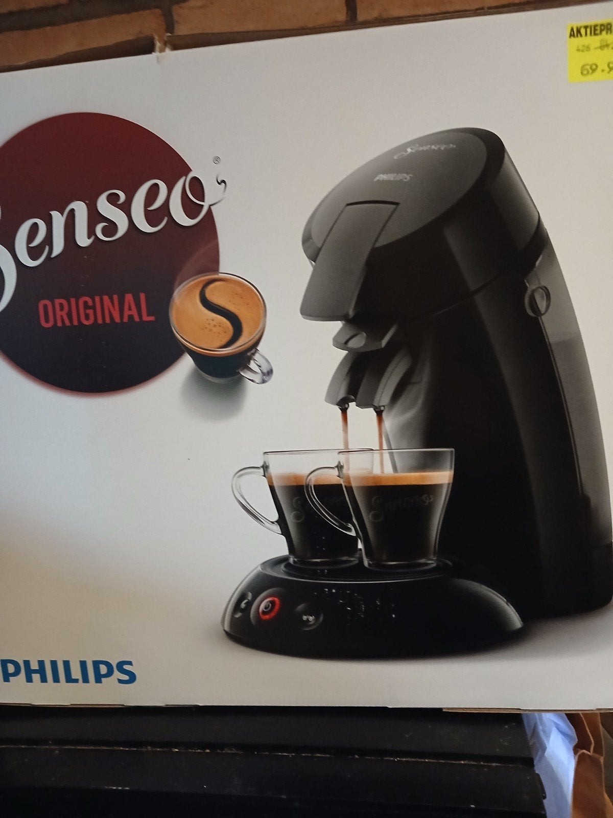 Senseo, Ophalen, Koffiemachine