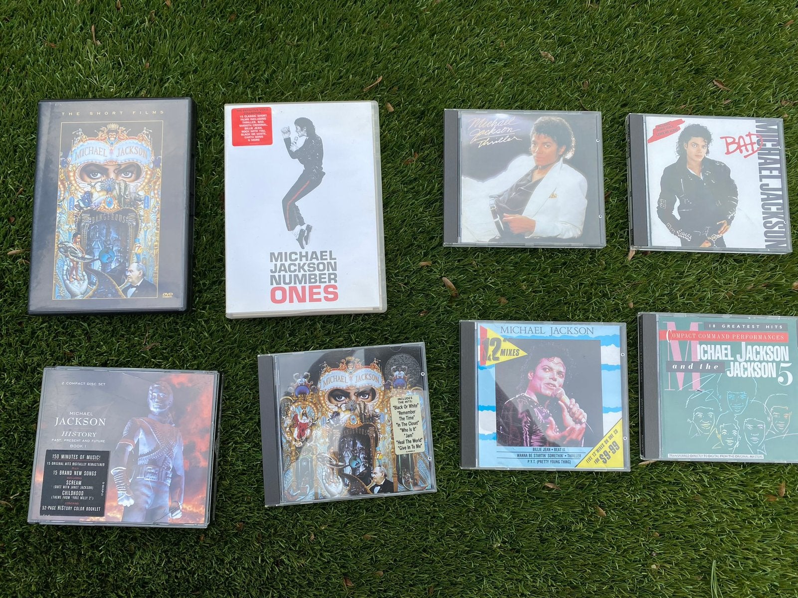 Michael Jackson collectie 6 cd’s & 2 dvd’s, Cd's en Dvd's, Cd's | Pop, Ophalen of Verzenden