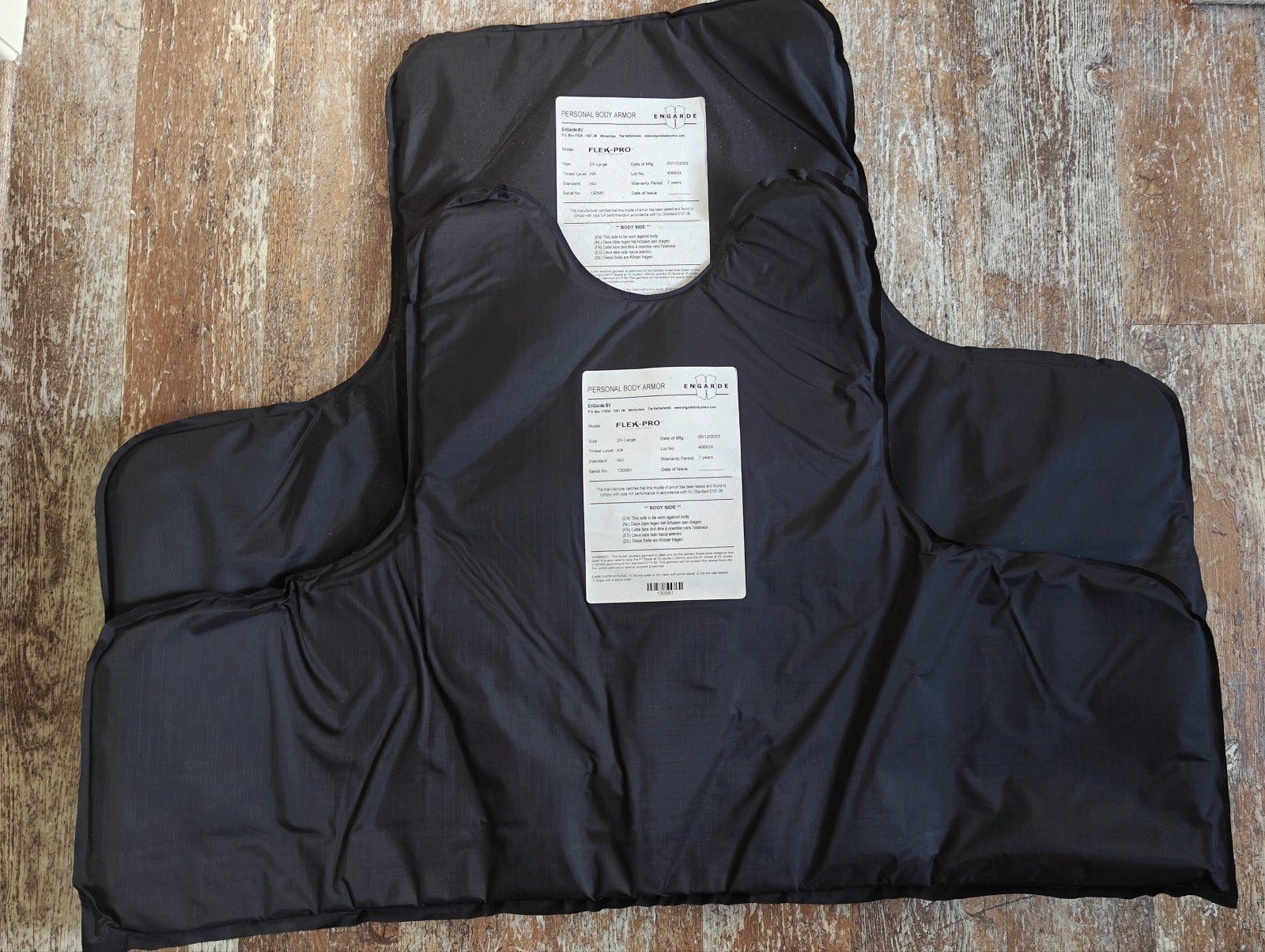 EnGarde FLEX Pro Kogelwerend vest 2XL + t/m 2030 garantie, Ophalen, Overige soorten, Nederland, Kleding of Schoenen